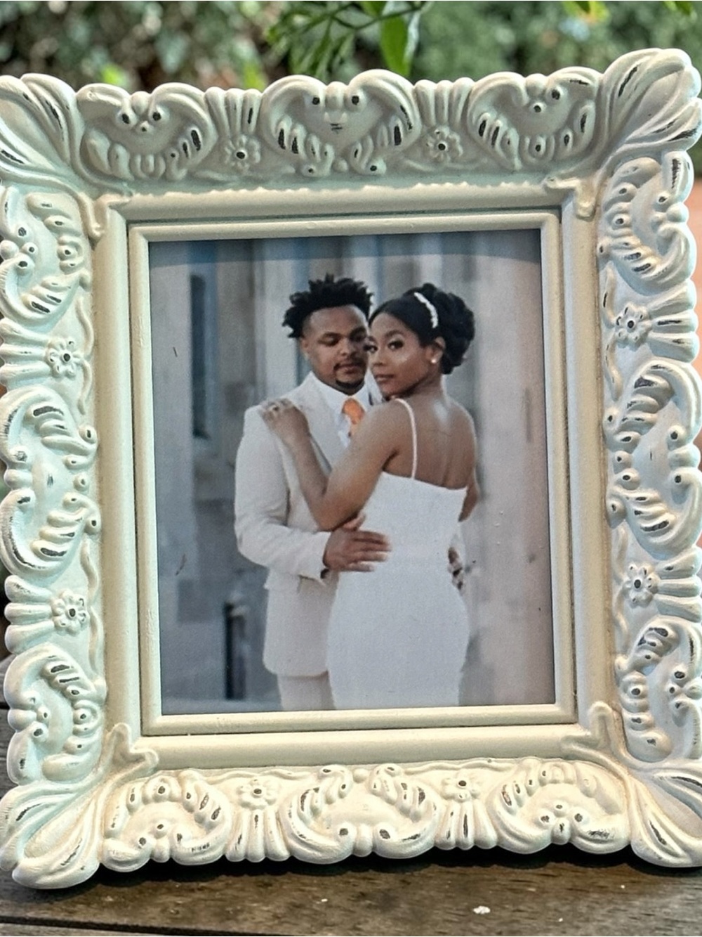 Special Moments Cream Ornate Carved Photo Frame